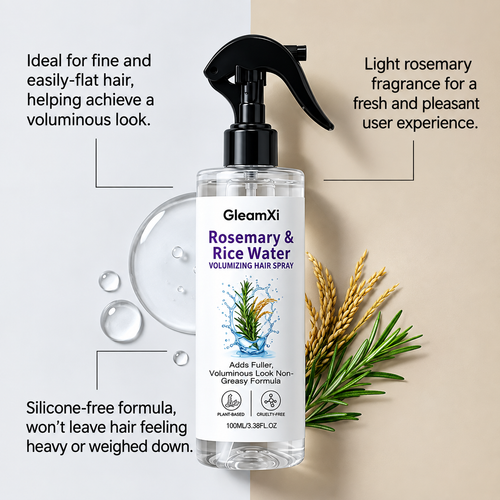 GleamXi Rosemary and Rice Water | 100% Natural Extract